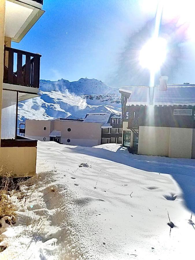 Appartement Chaleureux Au Pied Des Pistes, 4 Personnes, Wifi Val Thorens Ngoại thất bức ảnh